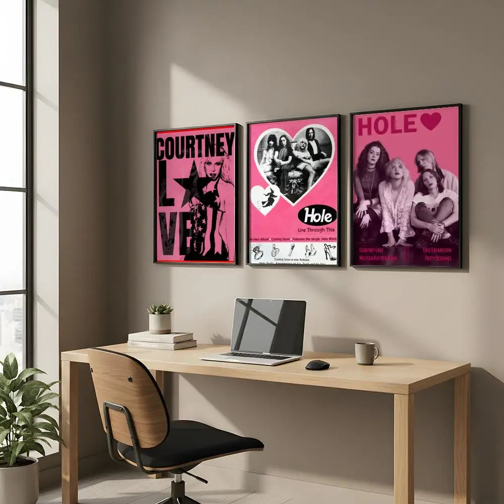 HD Art Poster Wall Sticker – Modern Music Band Wall Decor Wall Art Poster Axl