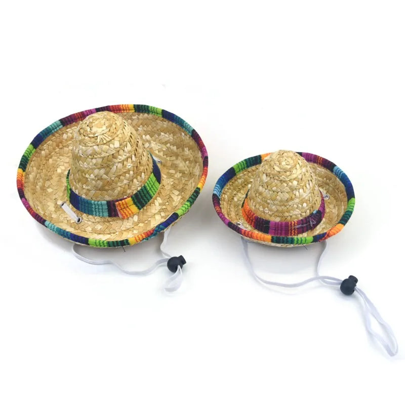 Adjustable Breathable Sun Hat for Cats & Dogs | Summer Pet Hat Pet Hat Axl