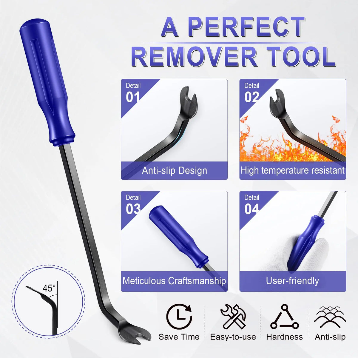 Car Trim Removal Tool Kit – Dashboard & Panel Pry Tools Trim Removal Tool Axl