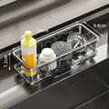 Kitchen Sink Caddy Organizer – Sponge Holder & Drain Rack Sink Caddy Organizer Axl Black