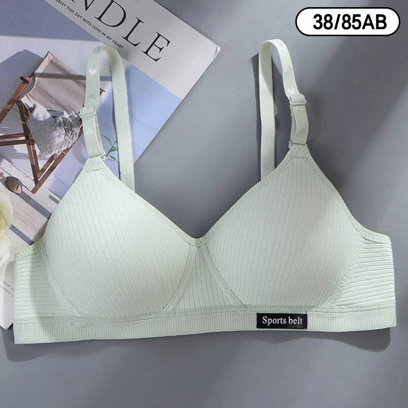 Seamless Wire-Free Push-Up Bra | 3/4 Cup Padded Bralette Padded Bralette Axl One Size A16