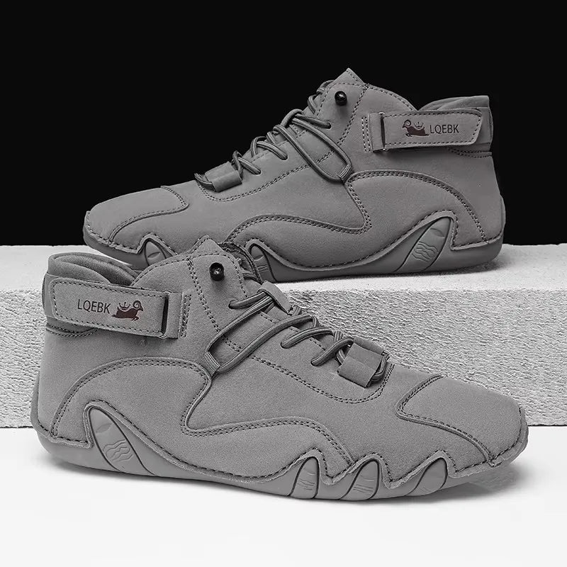 Women's Retro Lace-Up Ankle Boots – Lightweight & Breathable Women's Ankle Boots Axl GRAY 40
