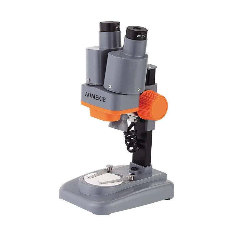 20X 40X Binocular Stereo Microscope – HD Welding & Inspection Stereo Microscope Axl 40x Grey
