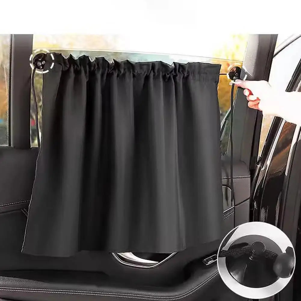 Car Side Window Sunshade Curtains – Anti-UV Heat Insulation Car Window Sunshade Axl
