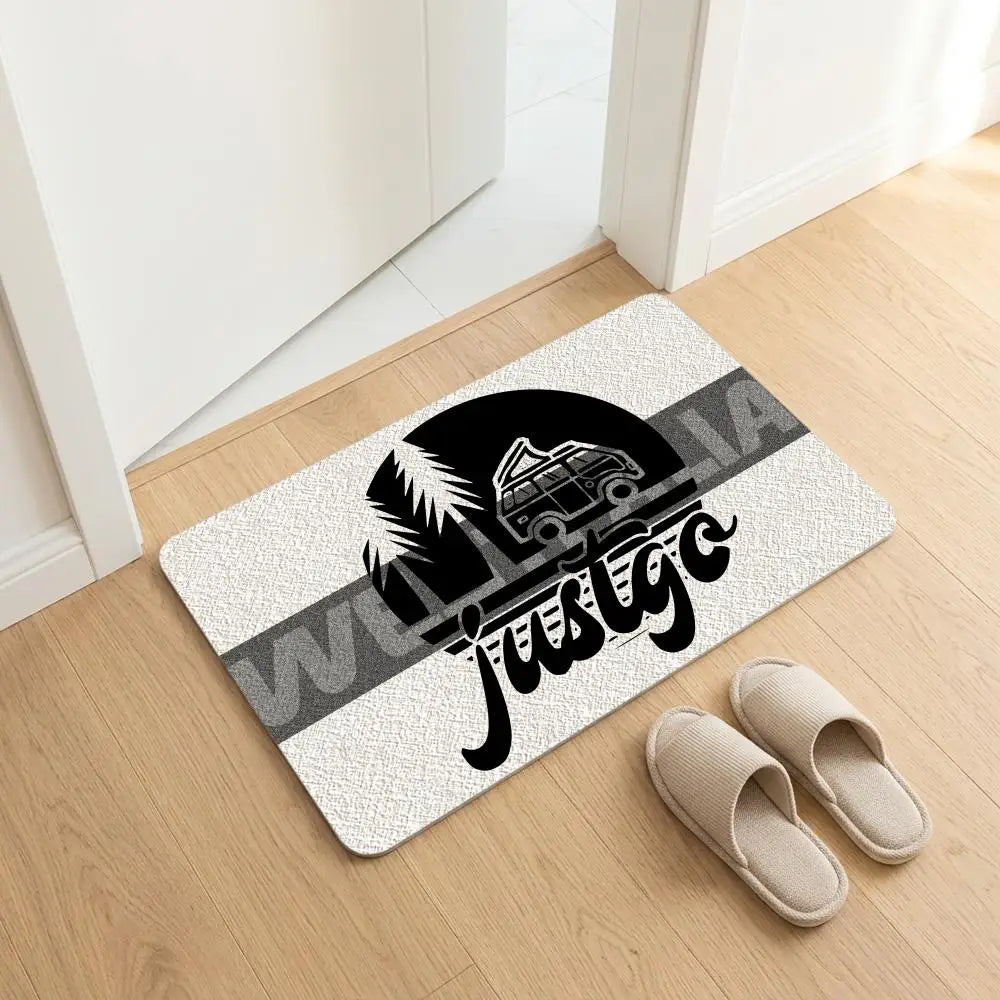Diatomite Bath Mat – Quick Dry, Absorbent & Anti-Slip Diatomite Bath Mat Axl White1 40x60cm