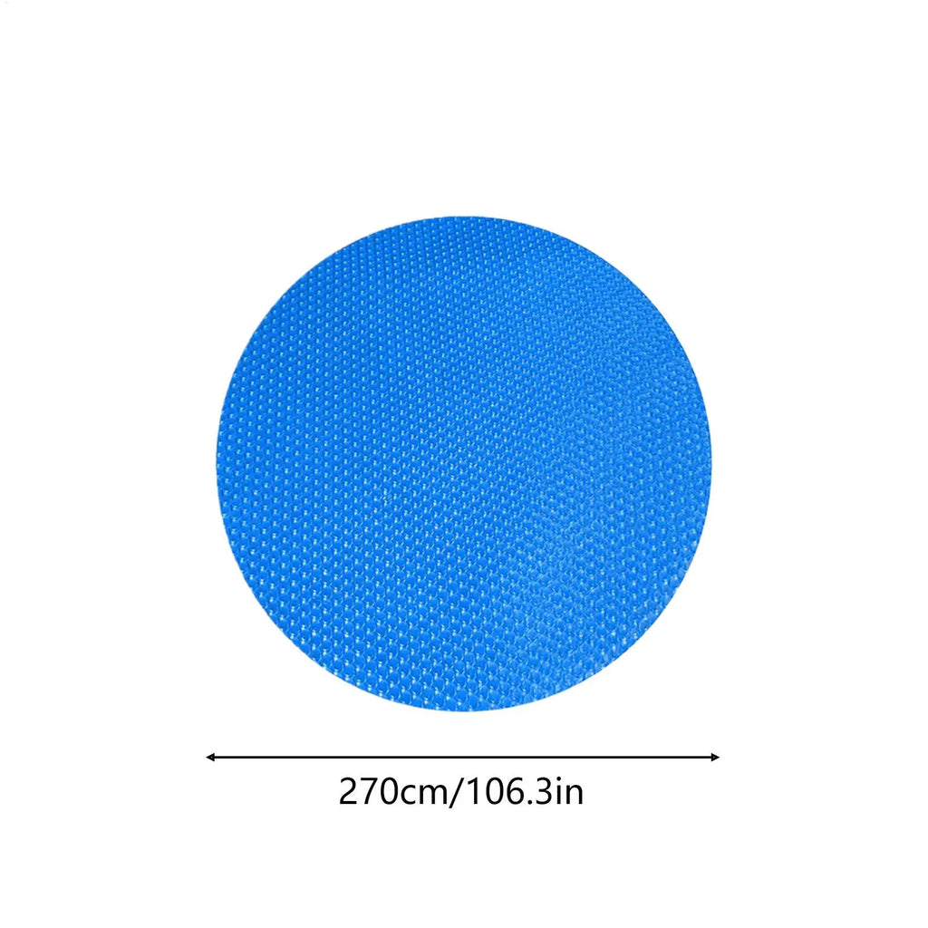 Round Solar Pool Cover – Thermal Blanket 6 to 12 FT Solar Pool Cover Axl