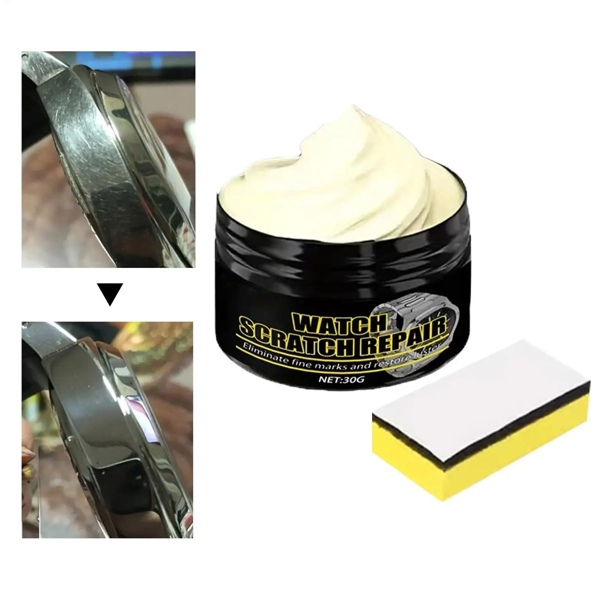 Watch Scratch Removal Paste 30g – Polish Stainless Steel Watch Polish Paste Axl