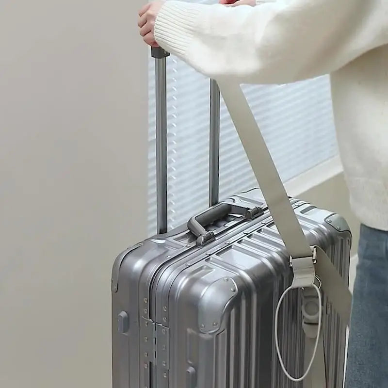 Adjustable Luggage Strap with Hook – Travel & Hiking Belt Luggage Packing Strap Axl