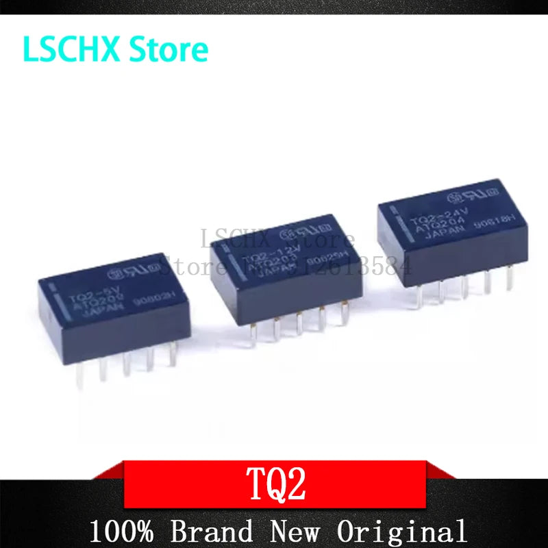 TQ2SA-L2 Signal Relay 3V 5V 12V 24VDC 10-Pin PCB Mount PCB Signal Relay Axl