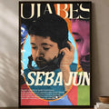 Nujabes Wall Poster – Self-Stick HD Waterproof Music Decor Music Wall Poster Axl White01 50X70cmNoframe