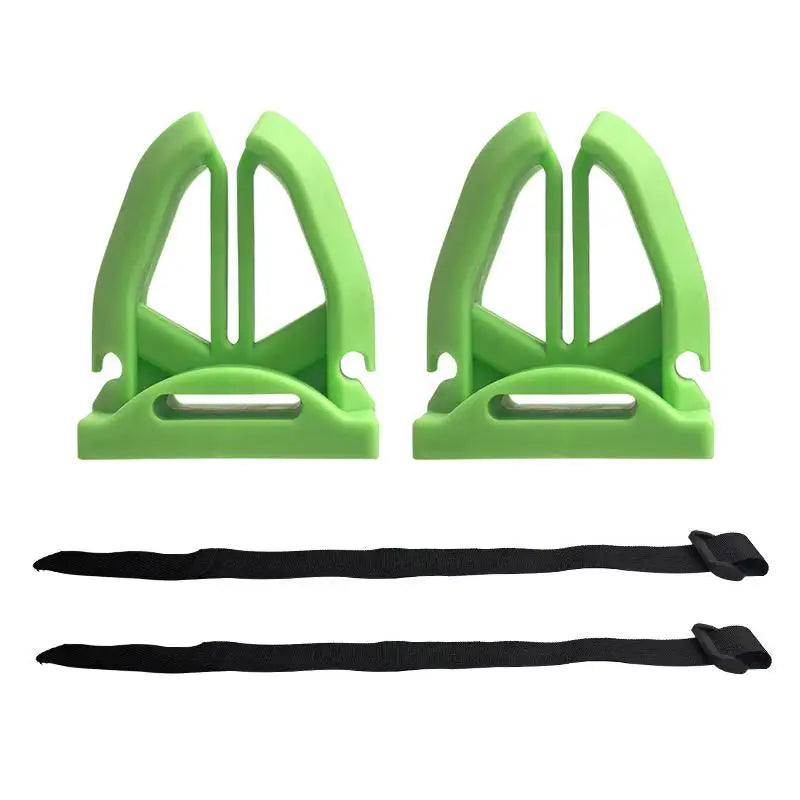 Portable Fishing Rod Holder Clips – Silicone Pole Fastener Fishing Rod Clip Axl 2Pcs Green