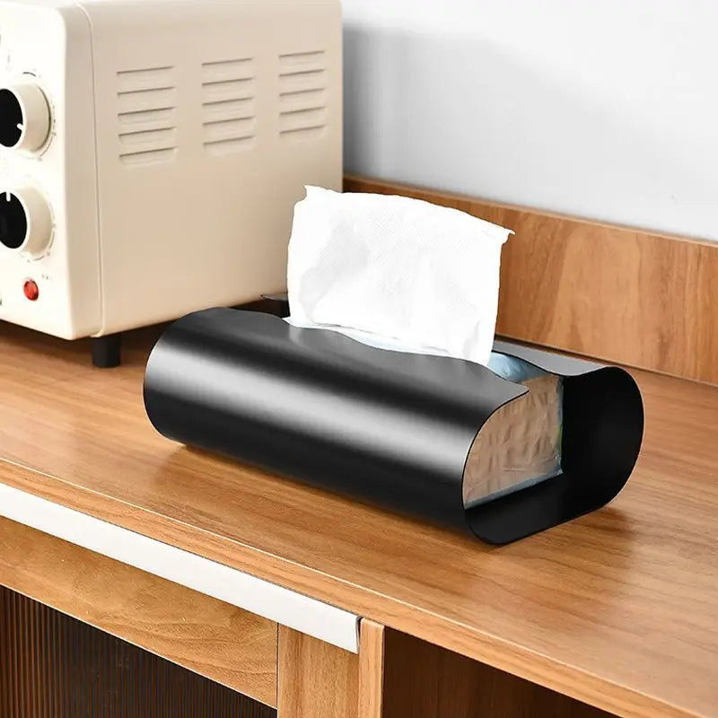 Stainless Steel Tissue Box – Modern Minimalist Napkin Holder Tissue Box Holder Axl