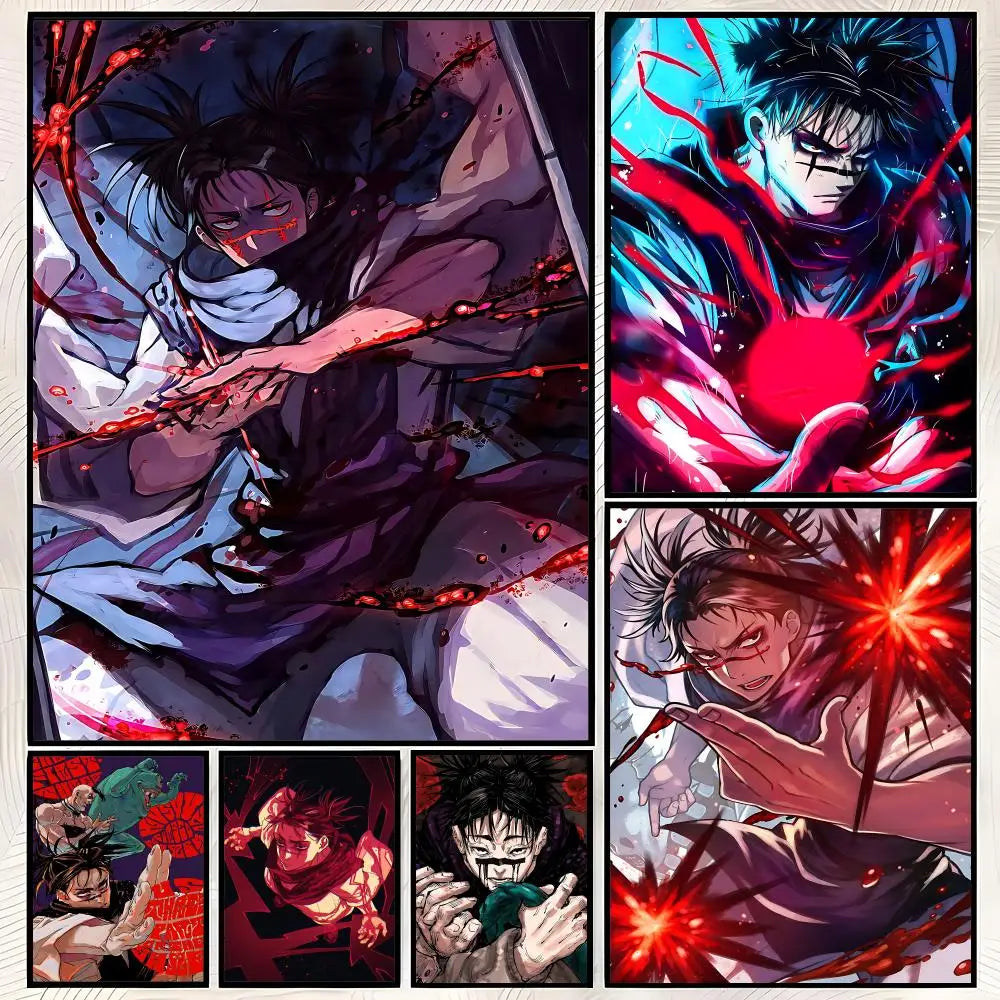Anime Choso Self-Stick HD Wall Poster – Waterproof PVC Decor Anime Wall Poster Axl