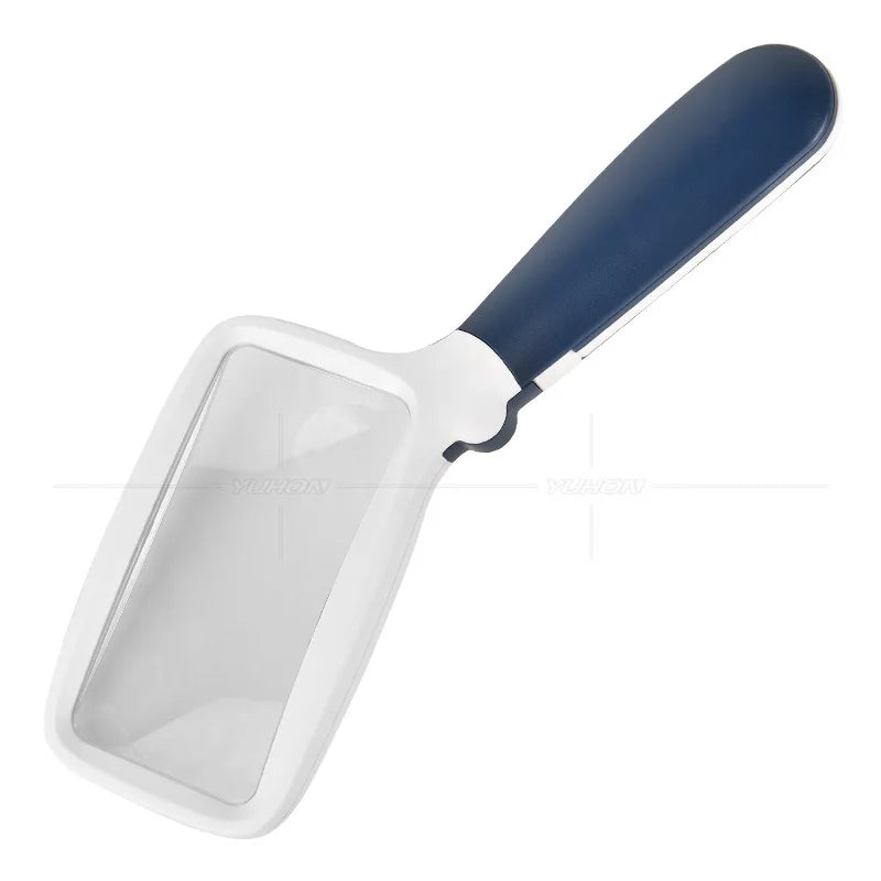 Folding LED Magnifying Glass 4X 8X USB Rechargeable – 5 LED Lights LED Magnifying Glass Axl blue