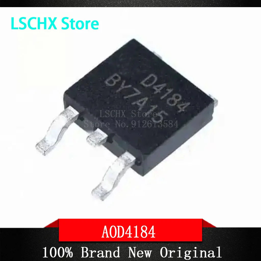 AOD4184–AOD417 N-Channel MOSFET Transistors – 10 Pack MOSFET Transistor Pack Axl AOD4132