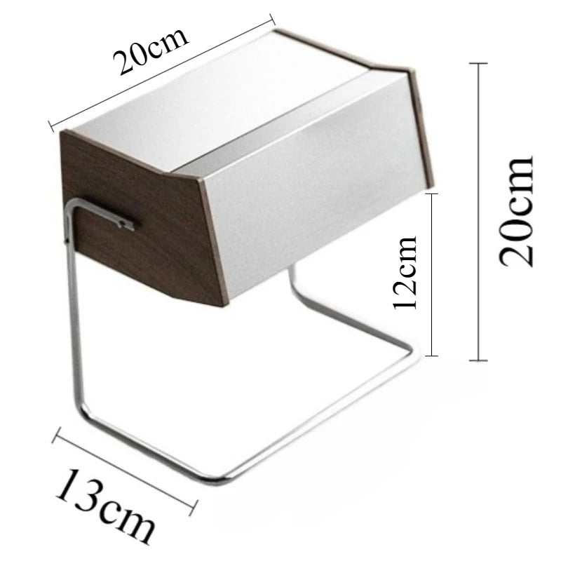 Luxury Stainless Steel Tissue Box | Elegant Napkin Holder Tissue Box Holder Axl 20X13X20CM