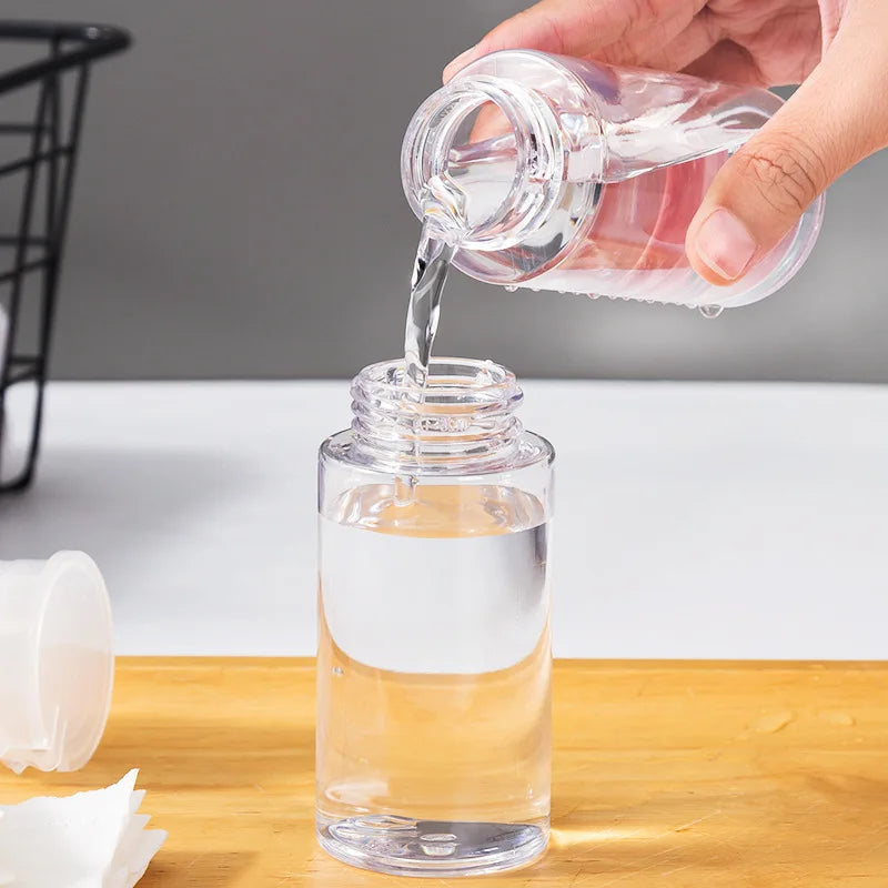 2-Pack Refillable Travel Pump Bottles – Toner & Makeup Remover Travel Pump Bottle Axl