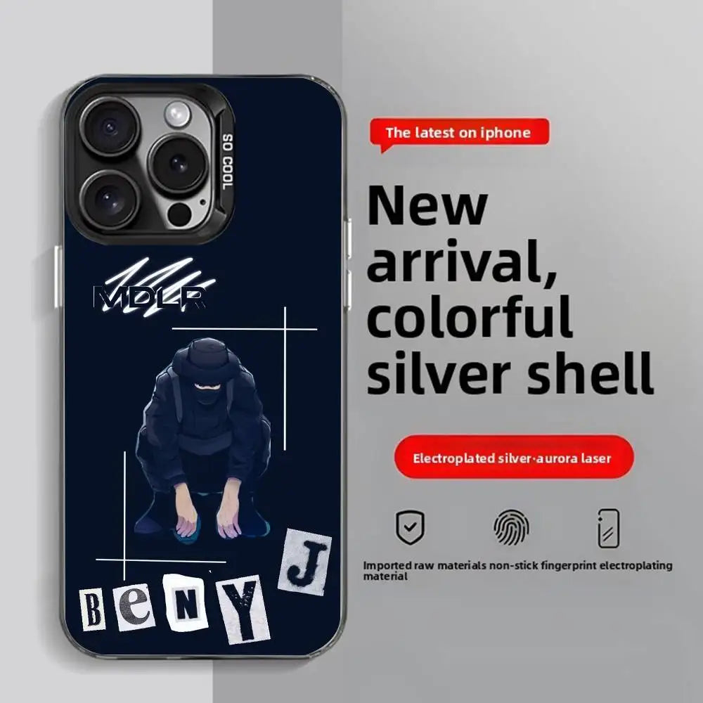 Rapper B-BENY JR iPhone Case – Colorful Anti-Fingerprint Cover iPhone Phone Case Axl