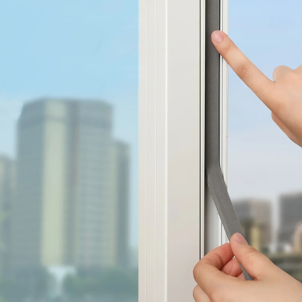 Self-Adhesive Foam Weather Stripping Tape – Door & Window Seal Weather Stripping Tape Axl