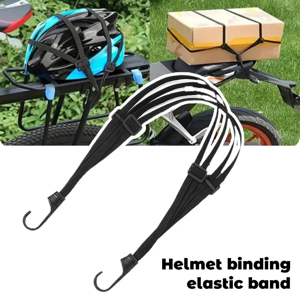 Motorcycle Elastic Bungee Cord – Heavy Duty Luggage Tie Down Strap Motorcycle Bungee Strap Axl