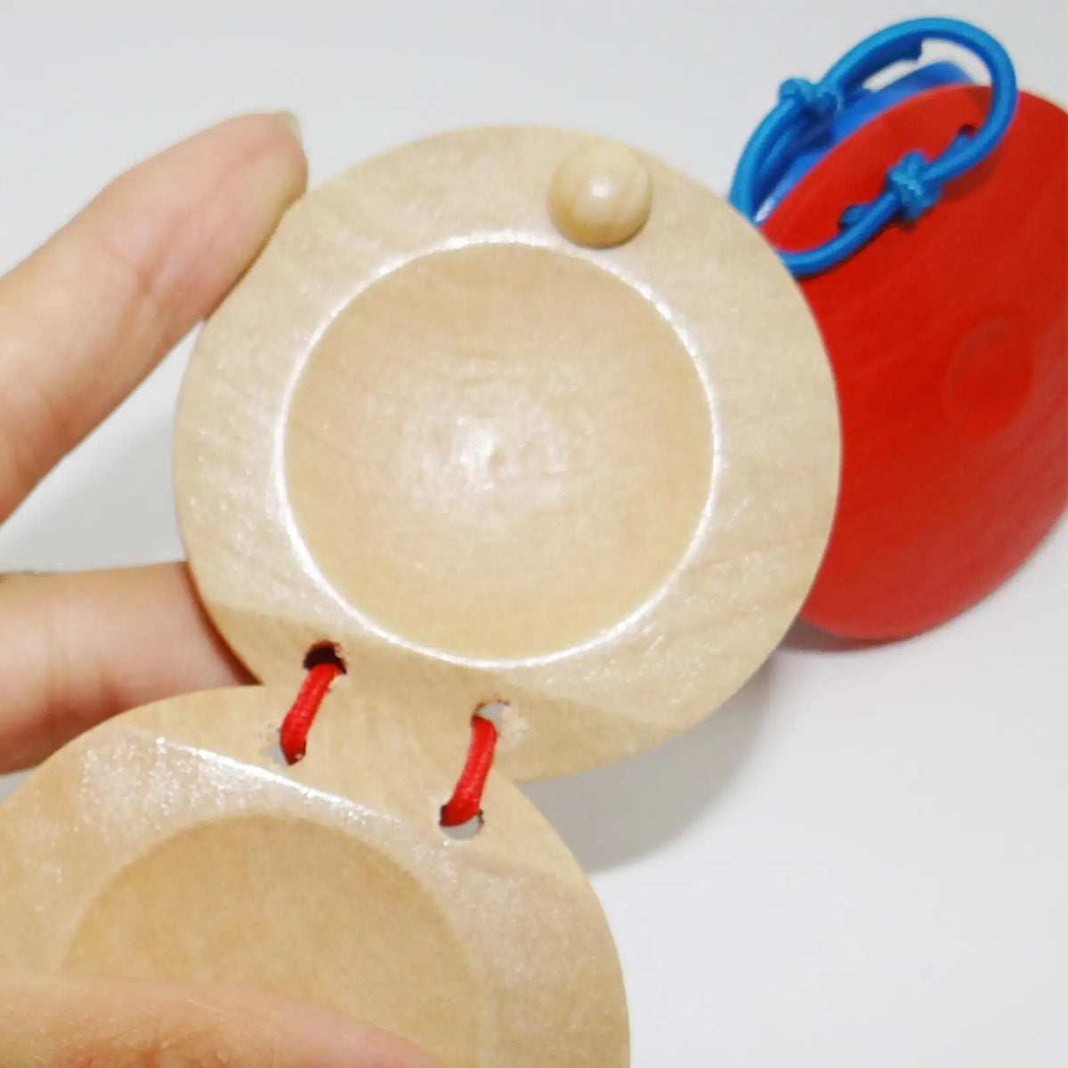 Wooden Finger Castanets – Kids Percussion Rhythm Toy Kids Percussion Toy Axl