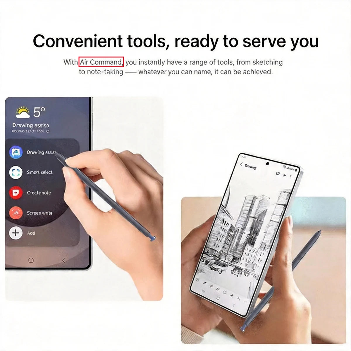 Samsung Galaxy S26 Ultra S Pen Replacement – EMR Stylus | GUUGEI EMR Stylus Pen Axl