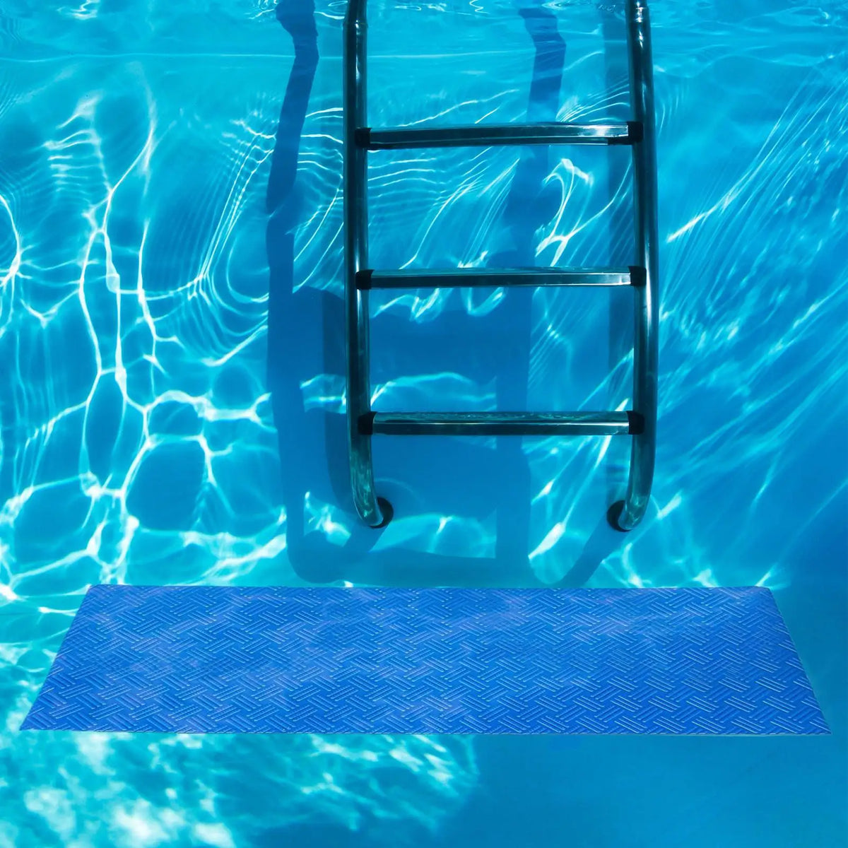 Non-Slip Pool Ladder Mat – Waterproof PVC Step Pad Pool Step Mat Axl
