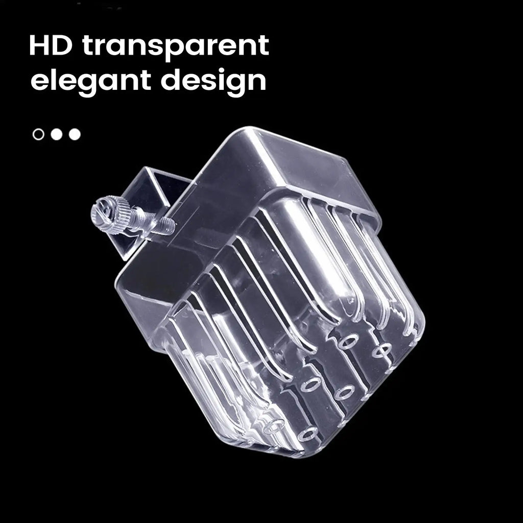 Aquarium Plant Holder – Transparent Hanger Cup for Fish Tanks Aquarium Plant Basket Axl Default Title