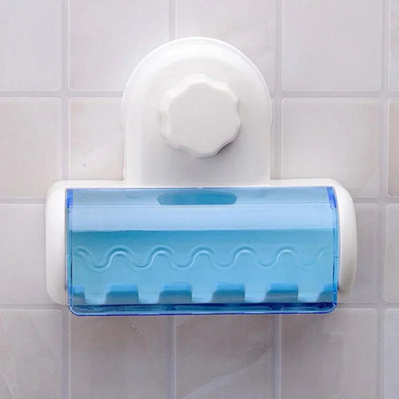 Wall Mounted Toothbrush Holder with Suction Cup | No Drill Toothbrush Holder Axl