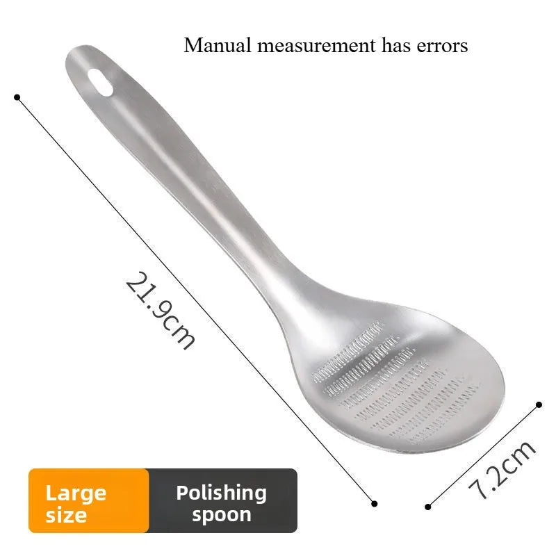 Stainless Steel Garlic Ginger Grater Grinder Spoon | Kitchen Tool Kitchen Grater Tool Axl large size