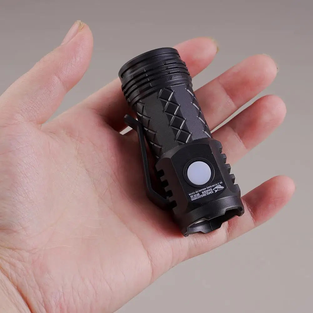 Mini 3-LED Flashlight Type-C Rechargeable – Clip-On Pocket Torch Mini LED Flashlight Axl