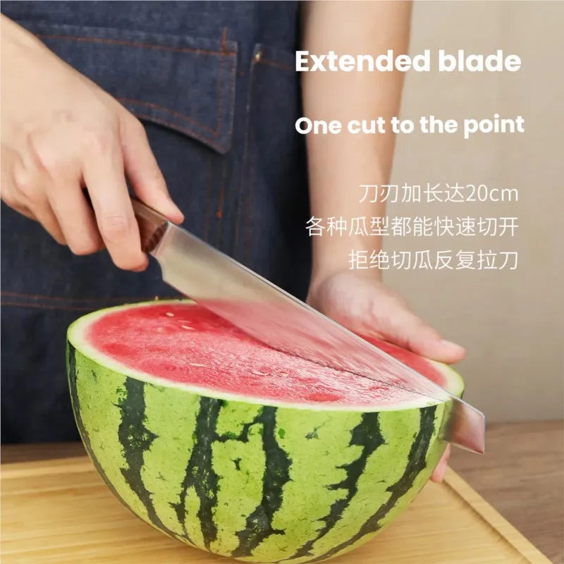 Ebony Handle Fruit Knife – 7" Carbon Steel Kitchen Paring Knife Kitchen Paring Knife Axl