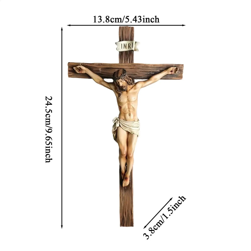9.65" Resin Jesus Statue – Religious Home & Church Decor Religious Figurine Axl