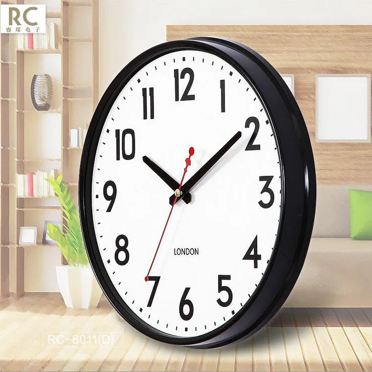 European Retro Silent Wall Clock – Shabby Chic Home Decor Silent Wall Clock Axl