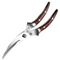 Heavy-Duty Stainless Steel Kitchen Poultry Shears & Scissors Kitchen Poultry Shears Axl Brown