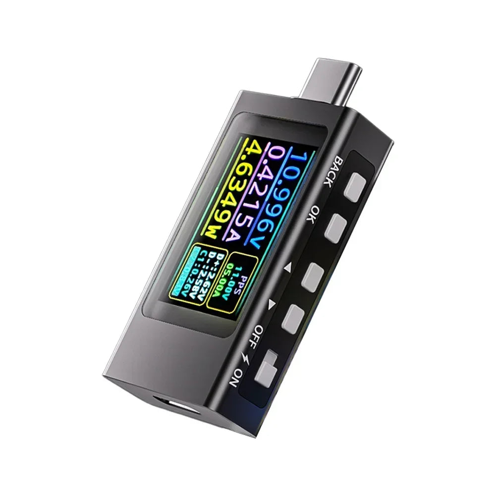 0–40V LCD Voltmeter Ammeter – Fast Charge & Ripple Tester Digital Multimeter Tester Axl