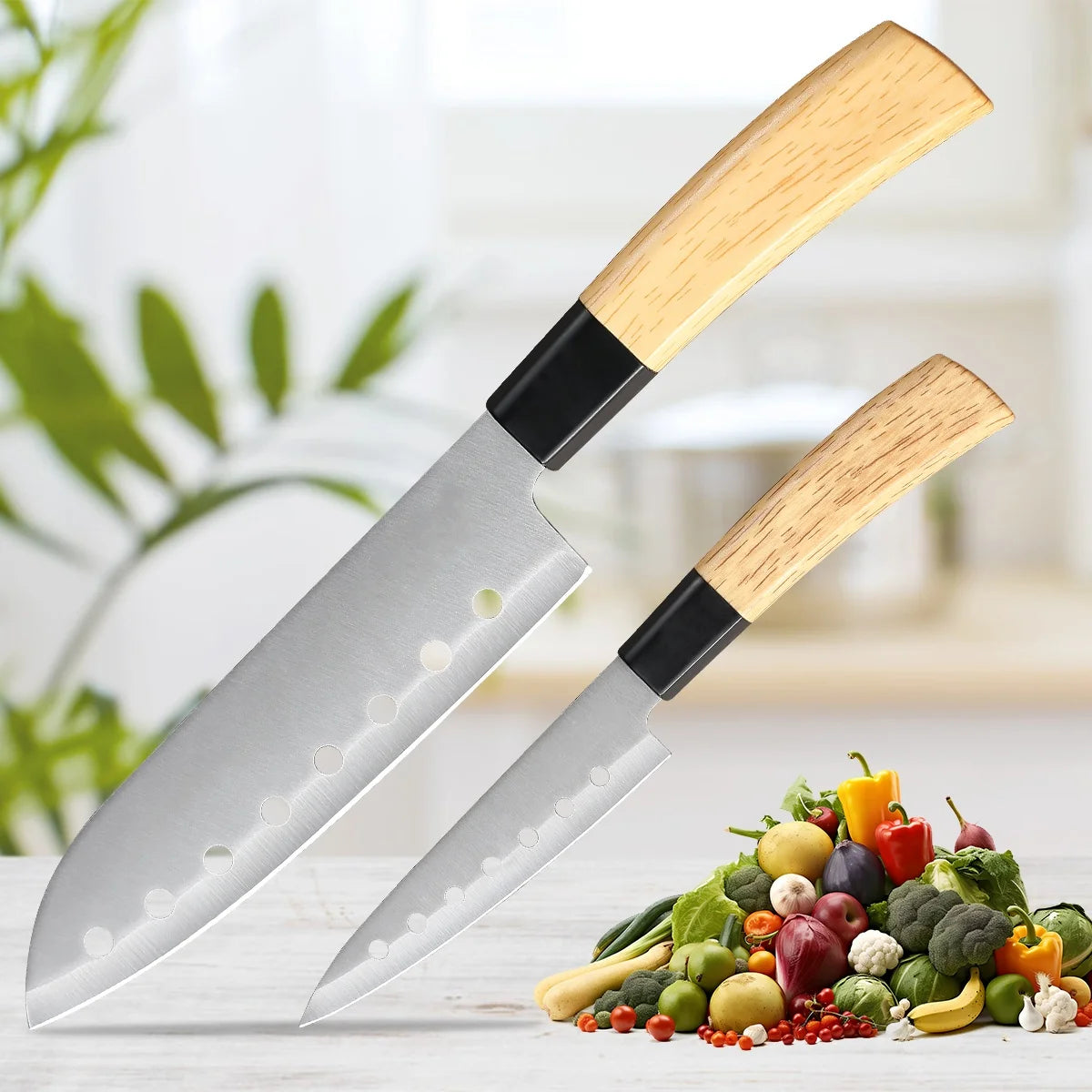 SHENJIU Japanese Chef Knife – Stainless Steel Meat Slicer Chef Knife Axl