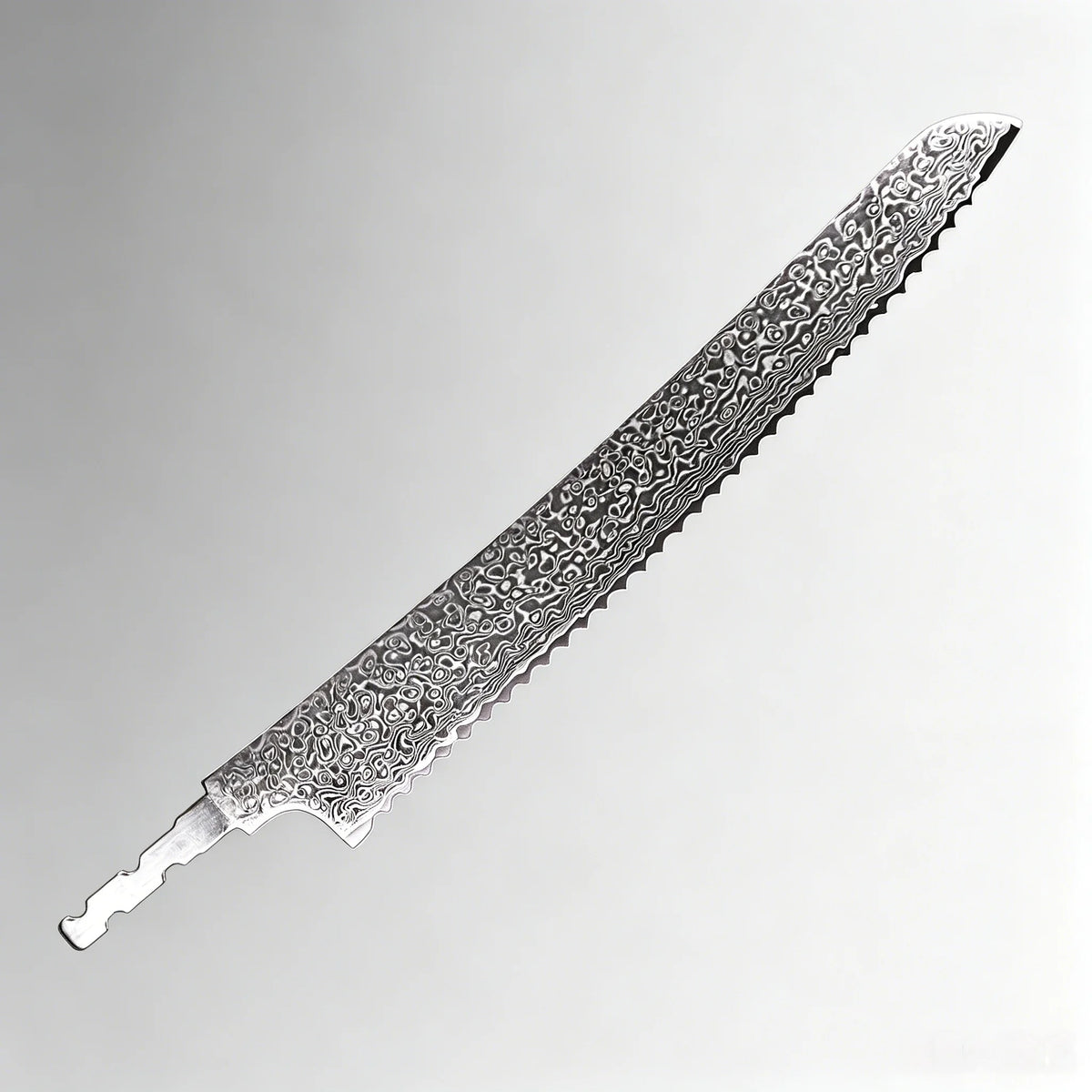 Damascus Steel Kiritsuke Knife Blade – Hand Forged DIY Chef Blade Knife Making Blade Axl Bread Blade