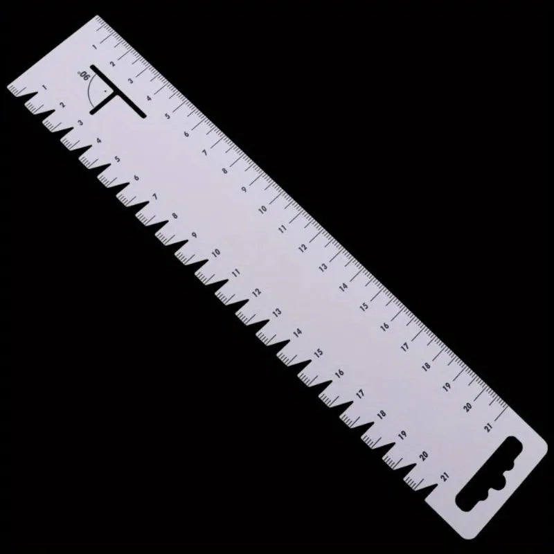 21cm Soft Patchwork Ruler – Quilting & Sewing Measuring Tool Quilting Ruler Axl 1pc