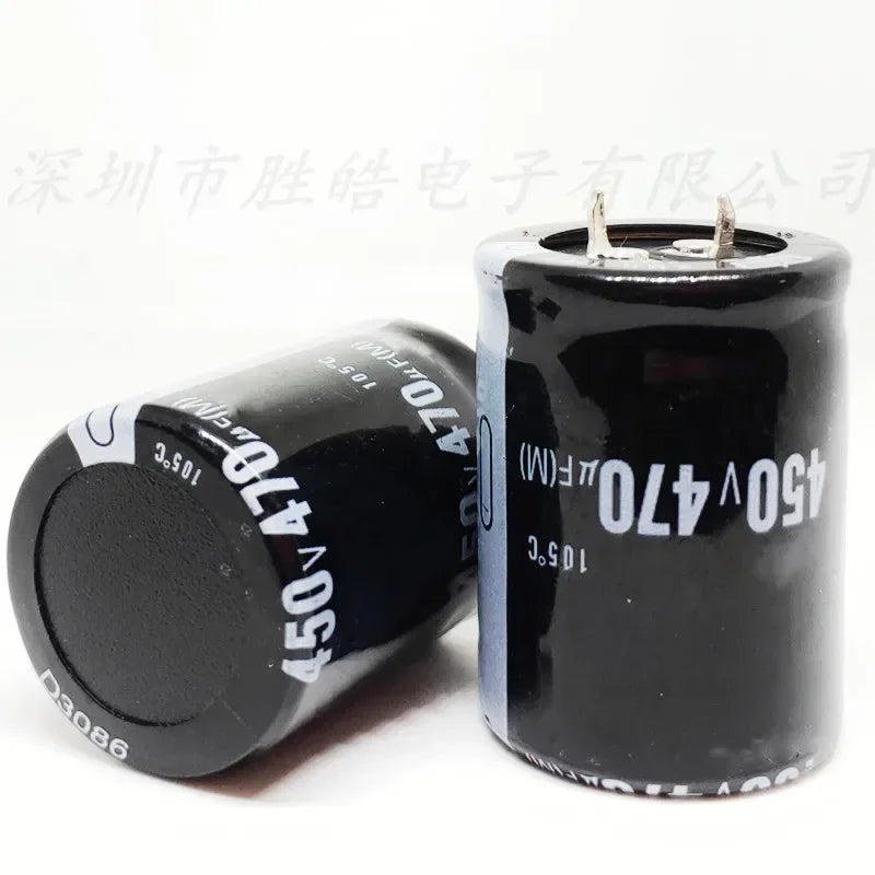 NioCen 450V 470uF Aluminum Electrolytic Capacitor 35x50mm Electrolytic Capacitor Axl Default Title