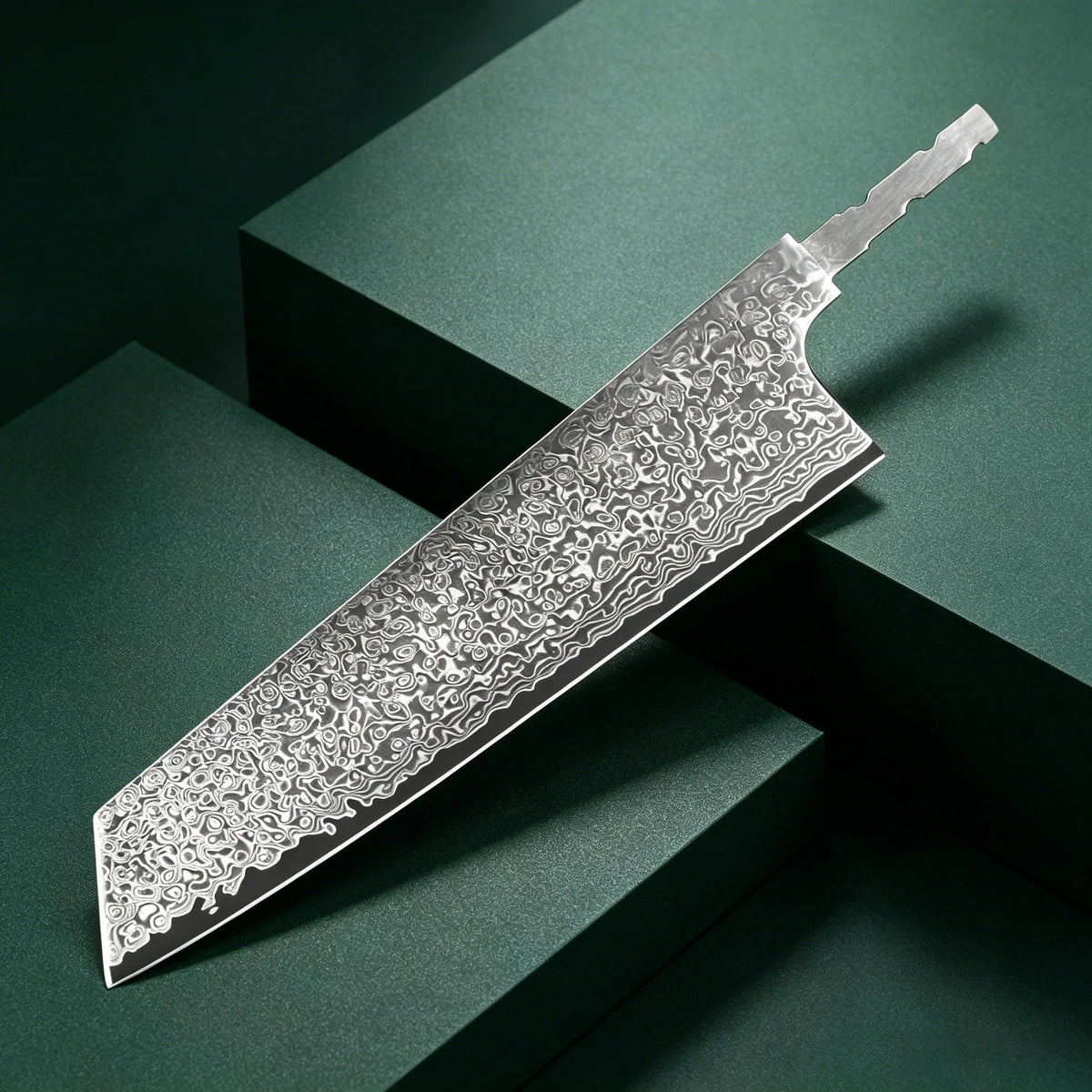 Hand Forged Damascus Steel Chef Knife Blade – 21.8cm Damascus Chef Knife Axl Kiritsuke Blade