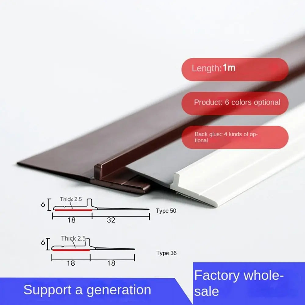 Under Door Weatherstrip Seal Strip – Draft & Gap Blocker Door Seal Strip Axl