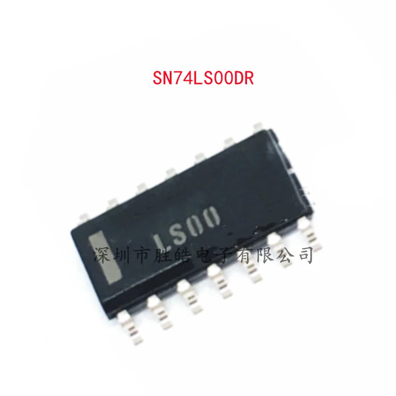 SN74LS00DR Quad 2-Input NAND Gate IC SOIC-14 – 10 Pack Logic Gate IC Axl Default Title