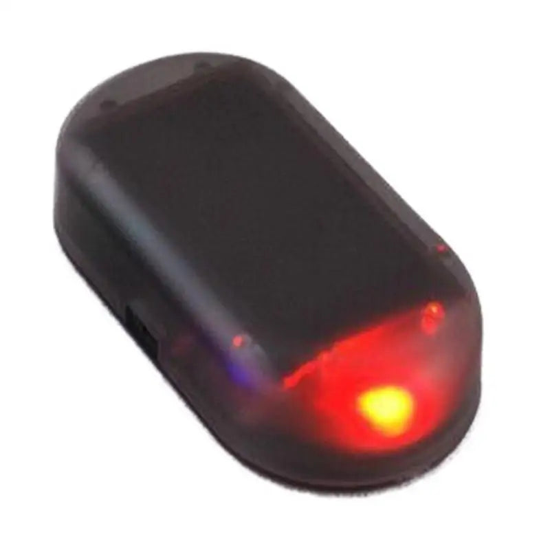 Solar Fake Car Alarm LED Blinking Security Warning Light Car Security Light Axl