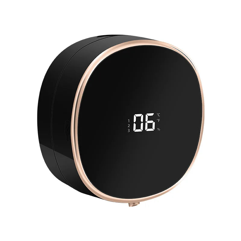 BALASHOV Touchless Foam Soap Dispenser with Temperature Display Automatic Soap Dispenser Axl Black