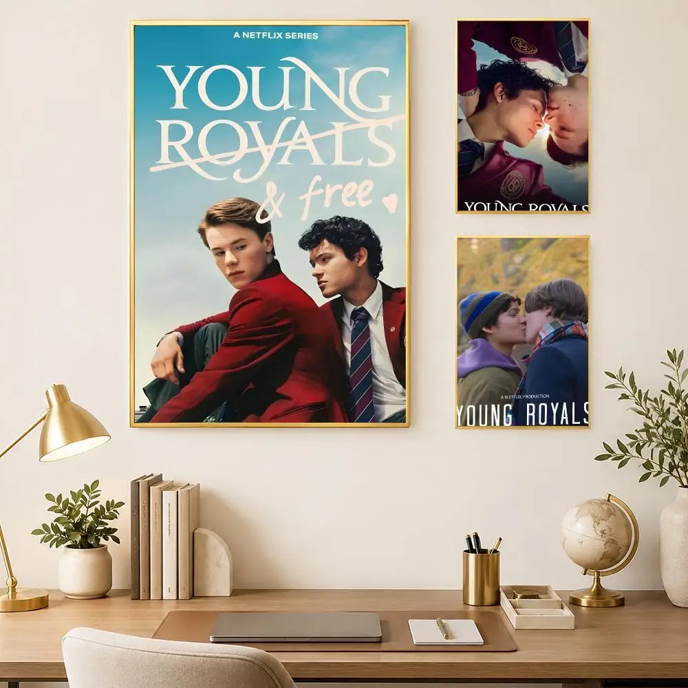 Young Royals Self-Stick Wall Poster – HD Waterproof Wall Art Wall Art Poster Axl