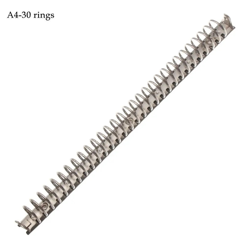 Metal Loose-Leaf Binder Clip A4 B5 A5 A6 A7 | Ring Notebook Clip Loose-Leaf Binder Clip Axl A4-30 rings
