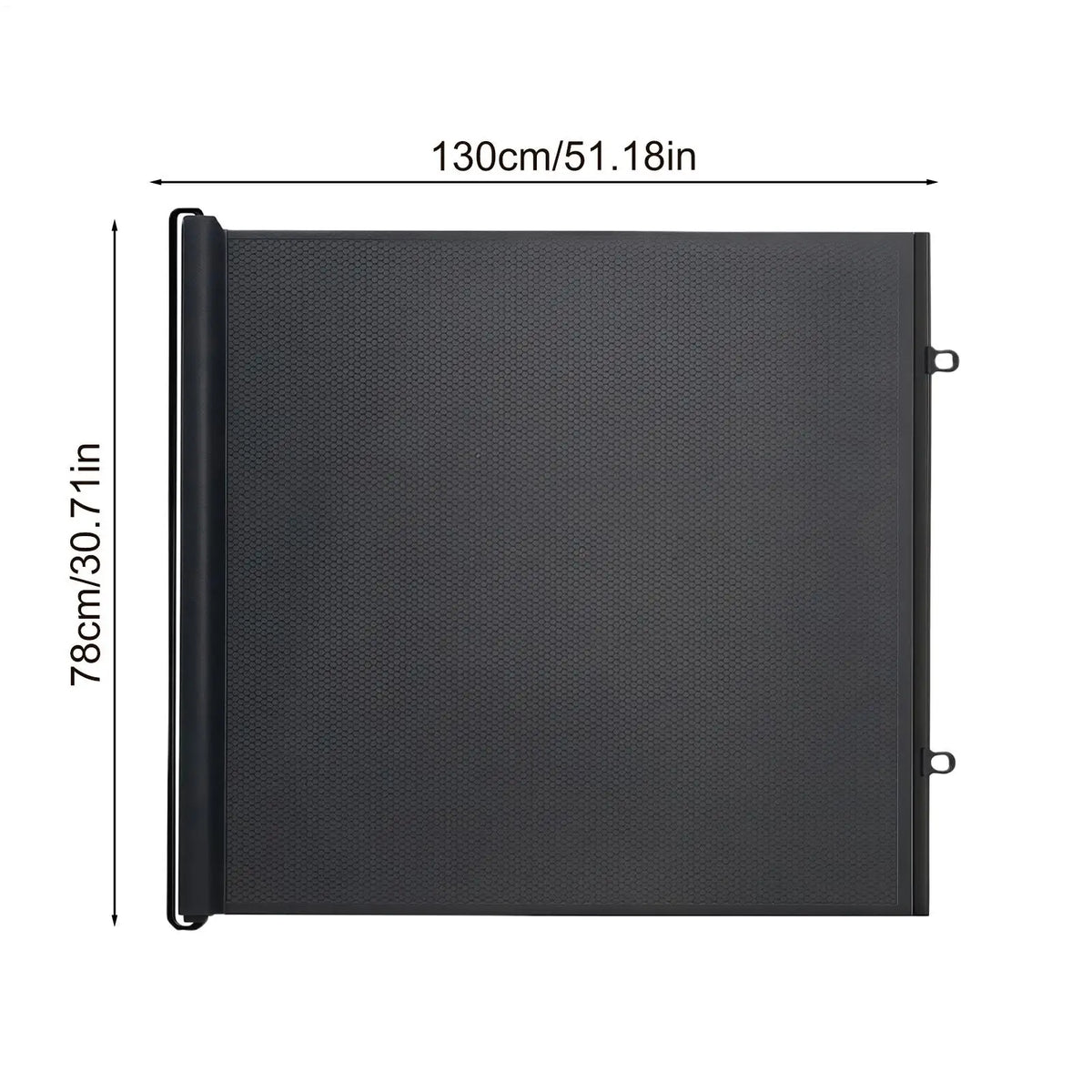 Retractable Mesh Pet Gate – No-Drill Door & Stair Barrier Retractable Pet Gate Axl