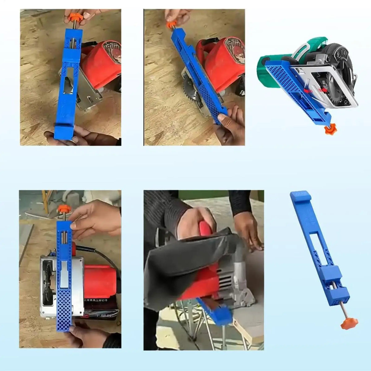 Circular Saw Guide Tool – Precision Cutting & Milling Clamp Saw Guide Tool Axl