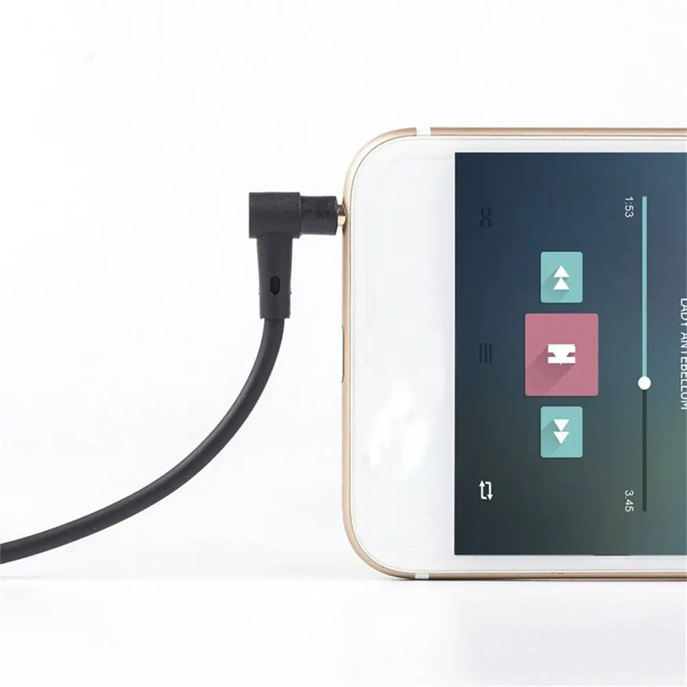 2.5mm to 3.5mm Headphone Cable with Mic & Volume Control Headphone Audio Cable Axl